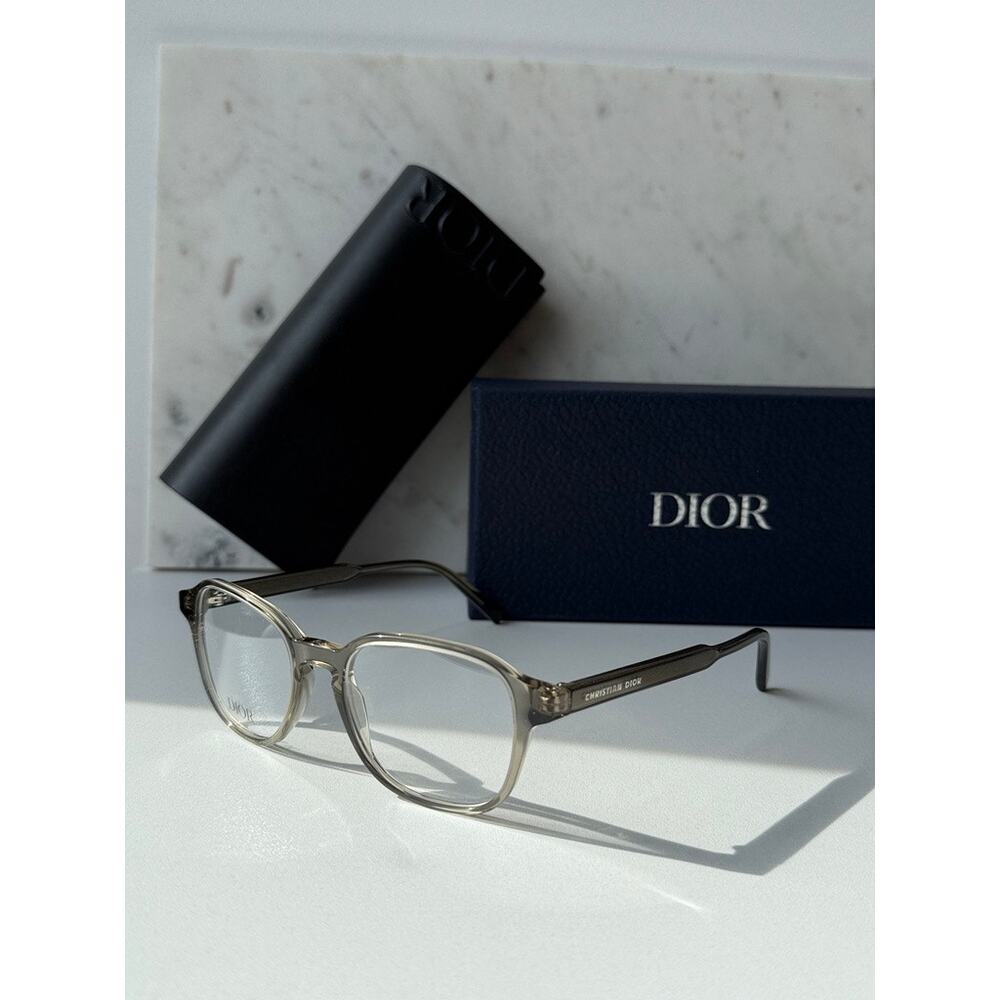 NEW Dior BotanicaO S2I Unisex Eyeglasses Frames in Brown - Picture 2 of 7